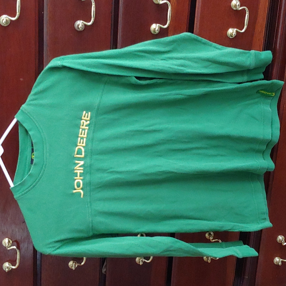 John Deere Green T-shirt kids 10/12